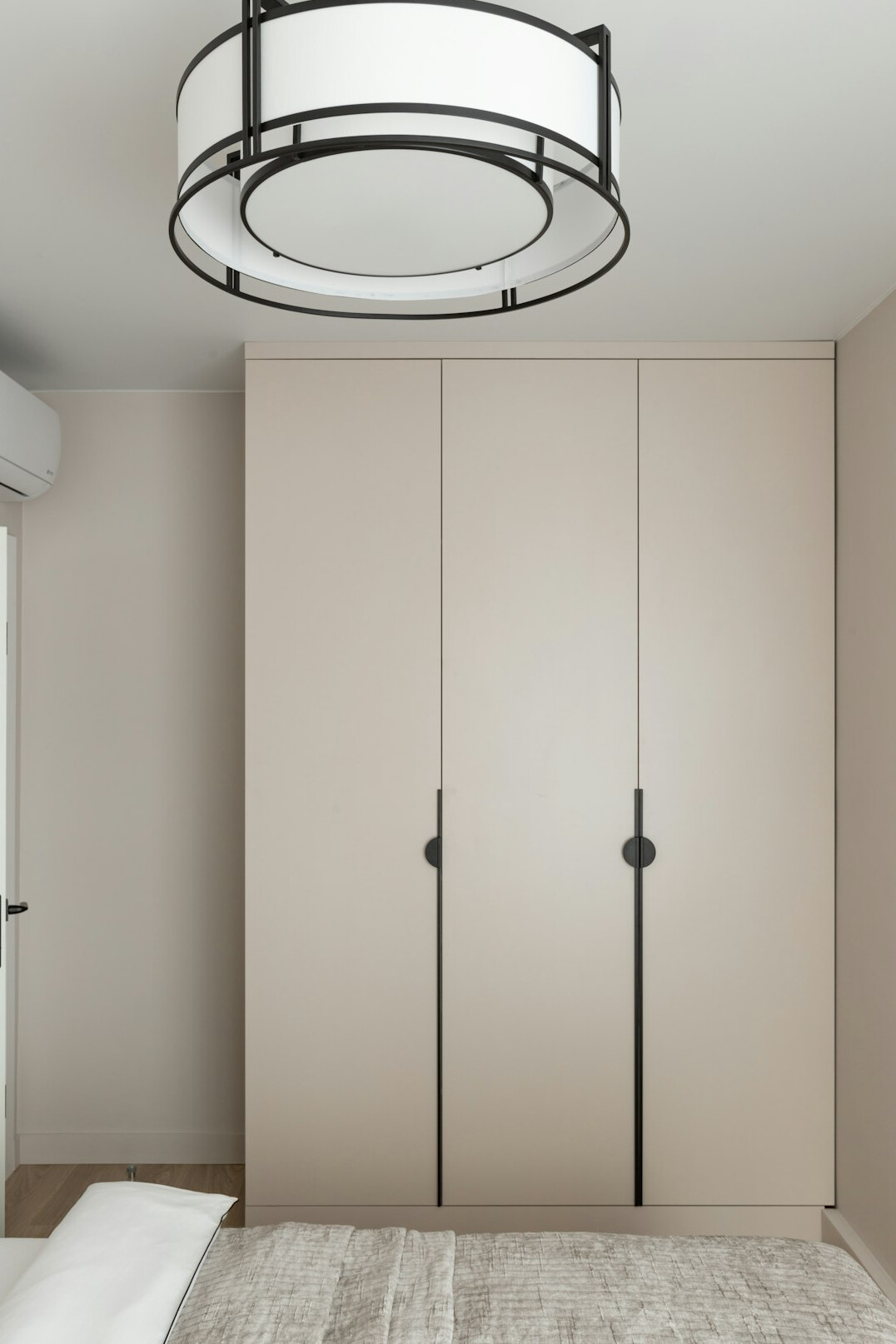 organized bedroom closet